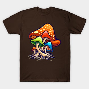 Trippy Shroom Group T-Shirt